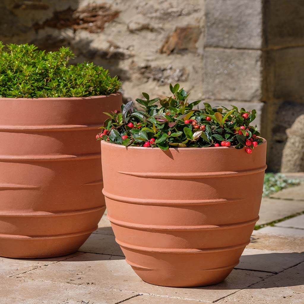 plant pots for outside Logis Short Planter