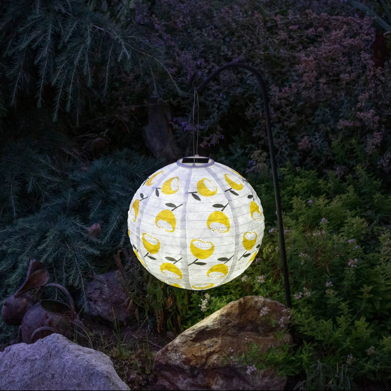Lemon Poppy Solar Lantern
