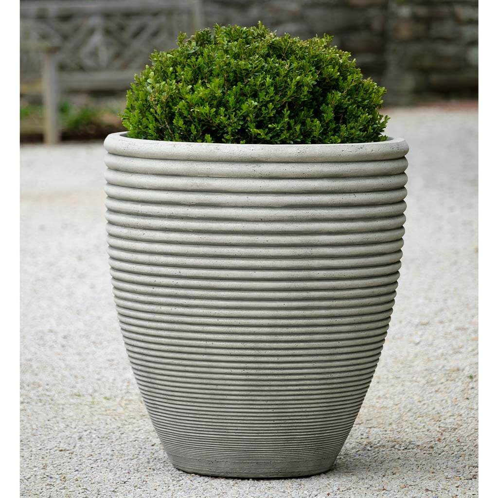 cheap giant plant pots Bibendum Large Planter by Campania International Aged Limestone