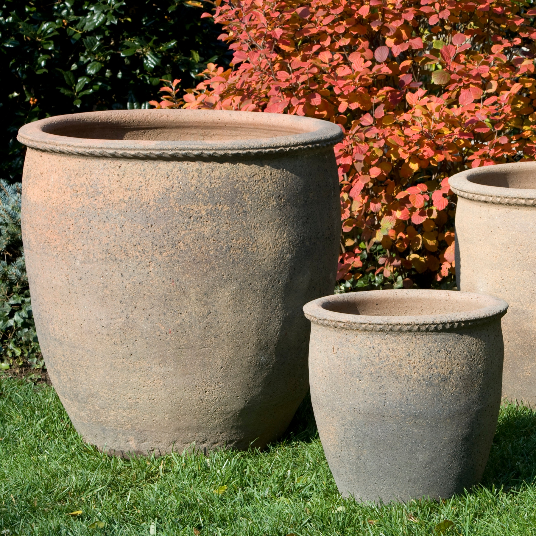 chinese egg pot planter Campania International Terra Cotta Egg Pot