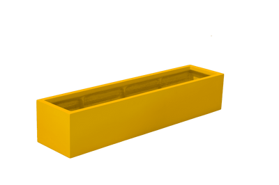 Cuba Low Rectangular Planter