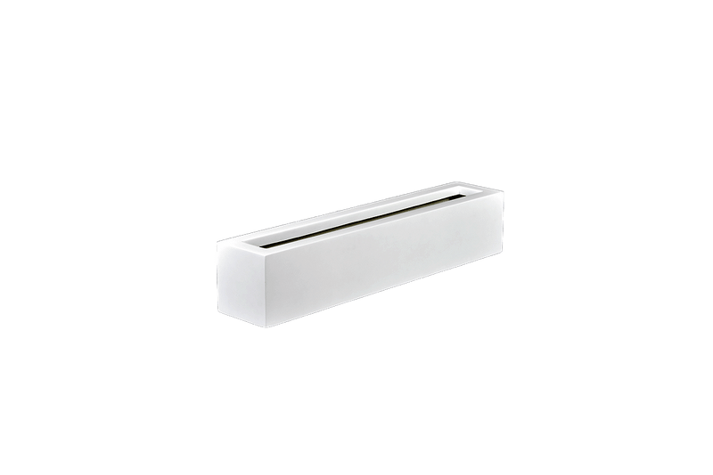 Salon Narrow Low Rectangular Planter