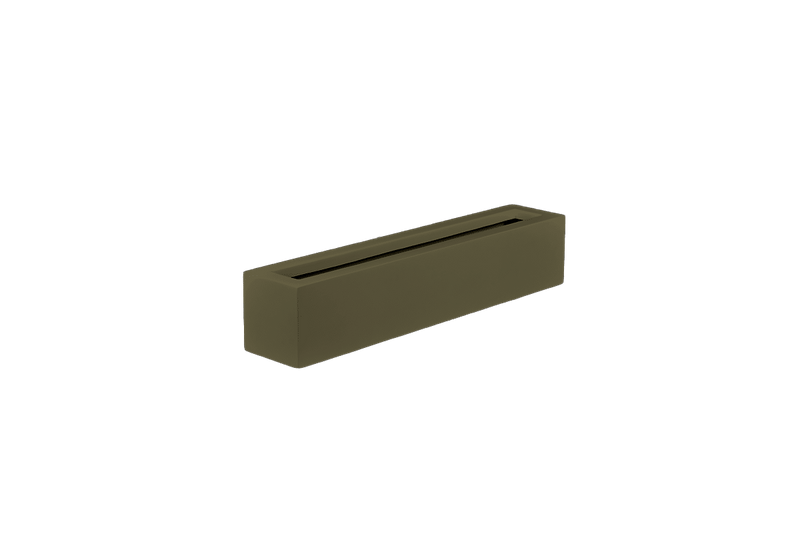 Salon Narrow Low Rectangular Planter