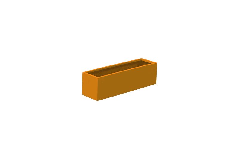 Weir Rectangular Tabletop Planter