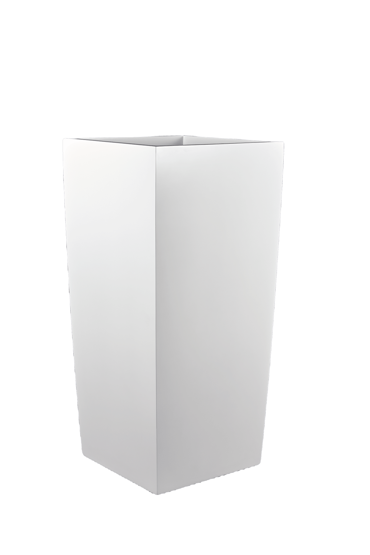 tapered square planter pot Toulan Tall Tapered Square Planter – Birdsall & Co