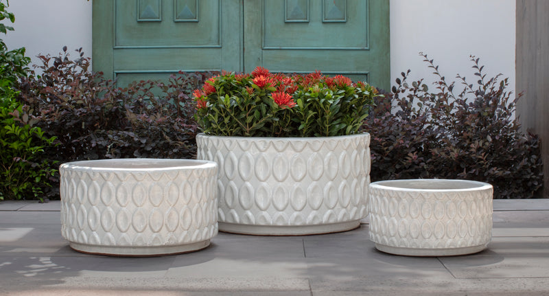 Oriel Low Planter - Set of 3 by Campania International