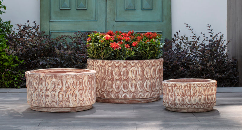 Oriel Low Planter - Set of 3 by Campania International