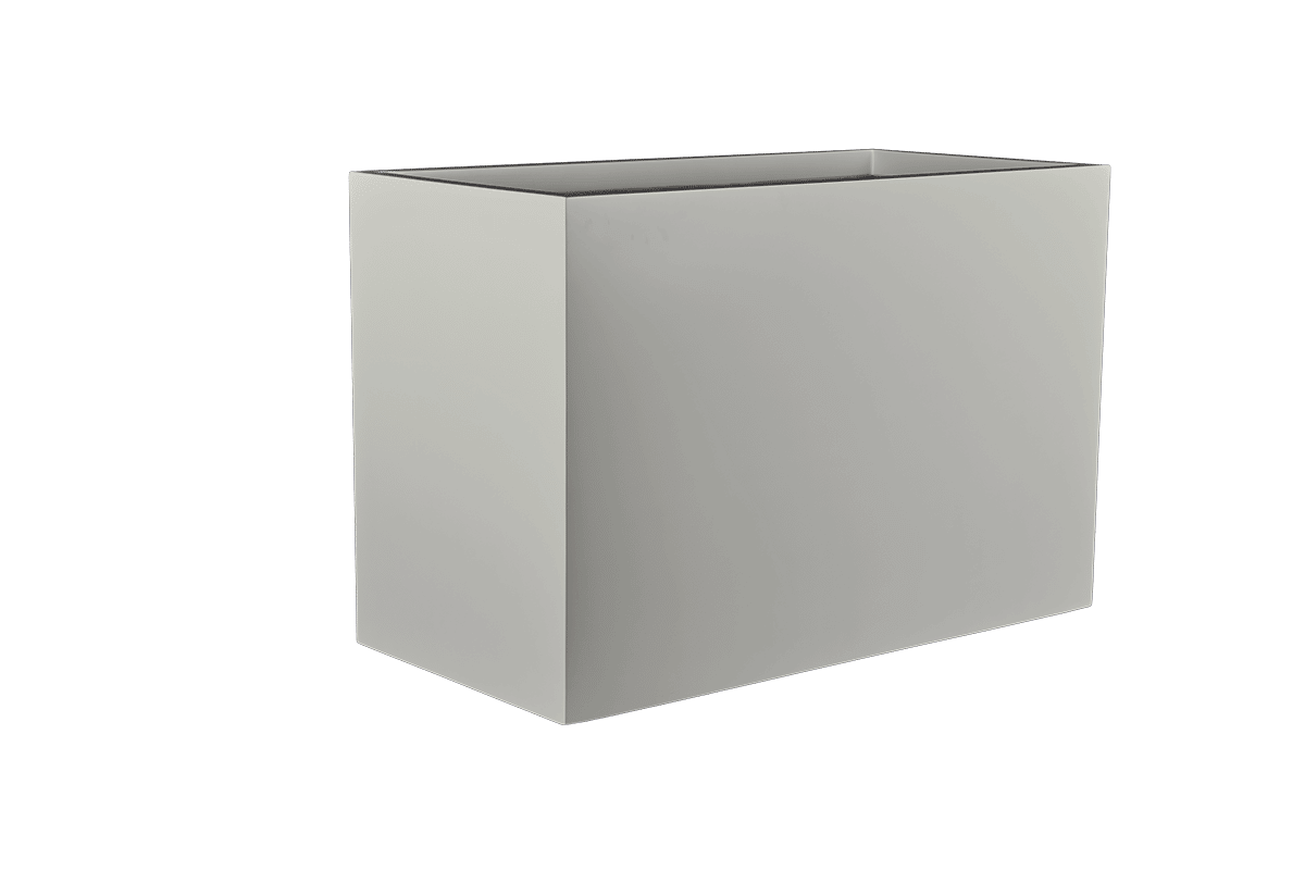 Tall Retangular Stone Darwin Tall Rectangular Planter – Birdsall & Co.
