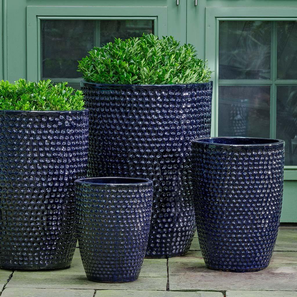 tall plant pot Campania Coin Pot Planter, Tall, Set of 4 - 8416-23904