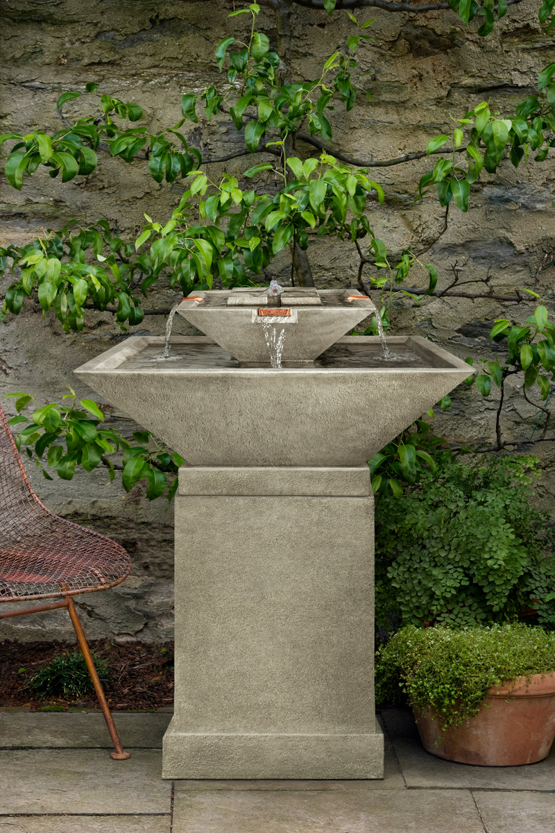 Square Two Fountain by Campania International
