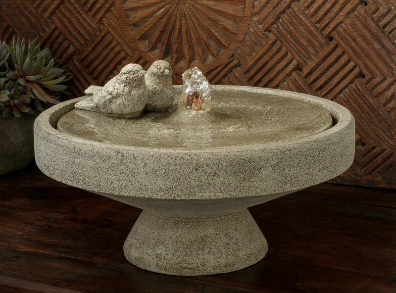 M-Series Gimlet Fountain with Birds by Campania International