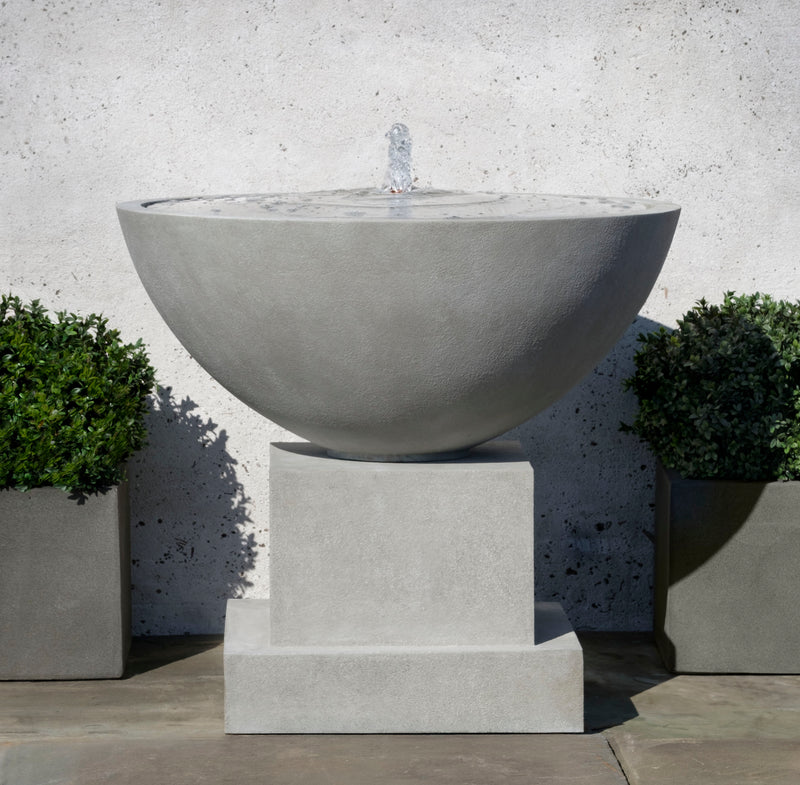 Darien Plinth Fountain by Campania International