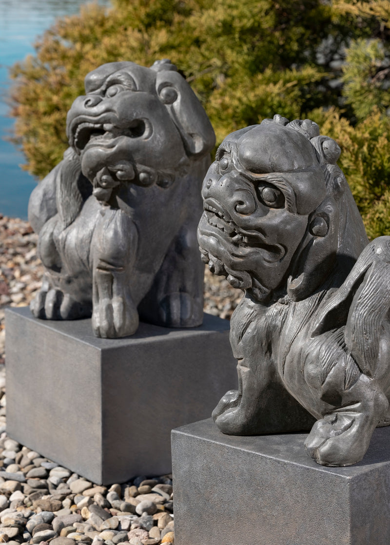 Japanese Foo Dogs - Set of 2 by Campania International