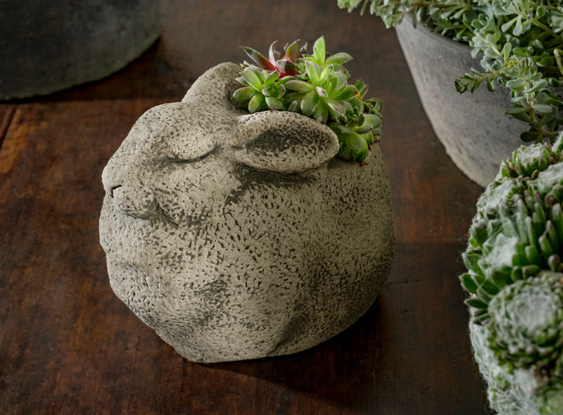 Stone Bunny Planter by Campania International