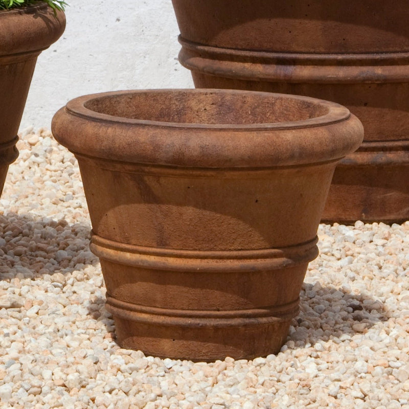 Classic Rolled Rim 11.5" Planter by Campania International