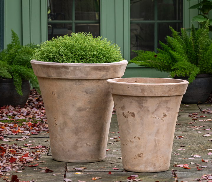 terracotta plant pots outdoor Campania Usuki Planter, Set of 2 - 8396-2402
