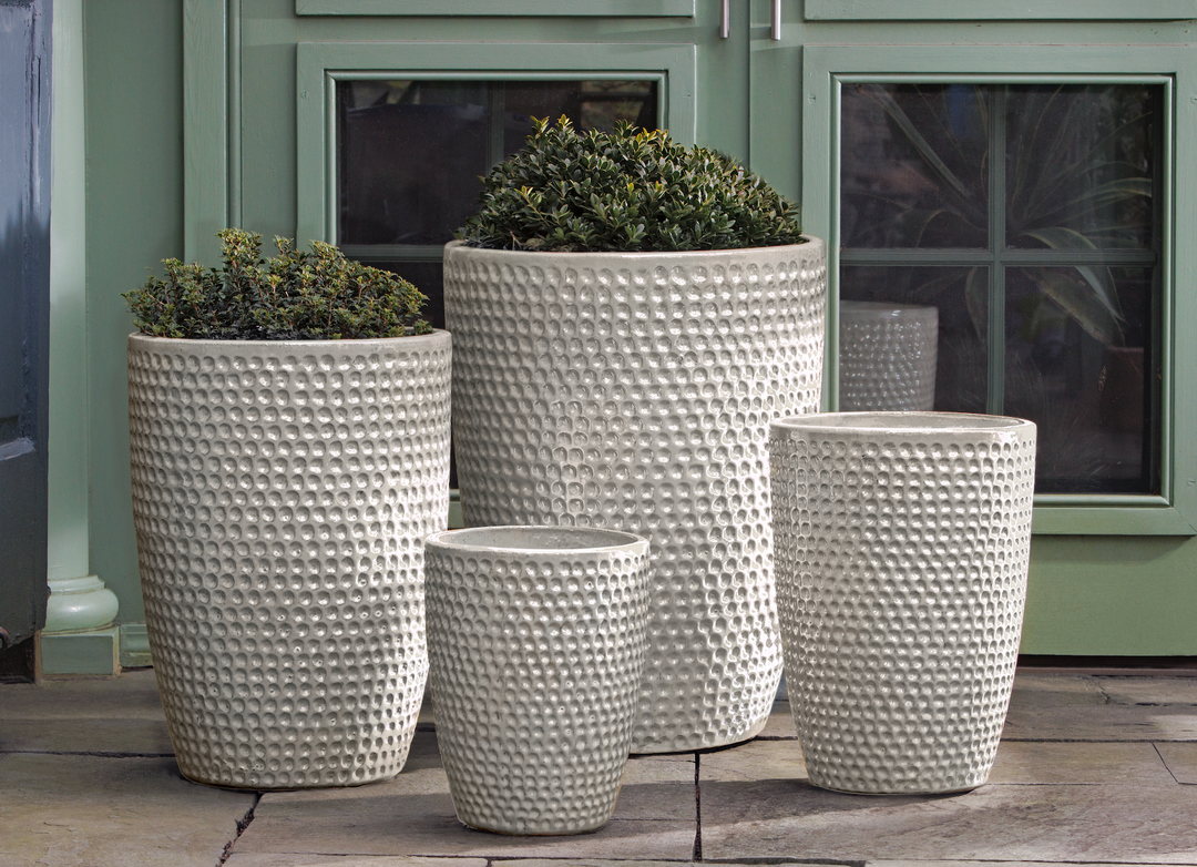cane planter pots Campania Coin Pot Planter, Tall, Set of 4 - 8416-23904