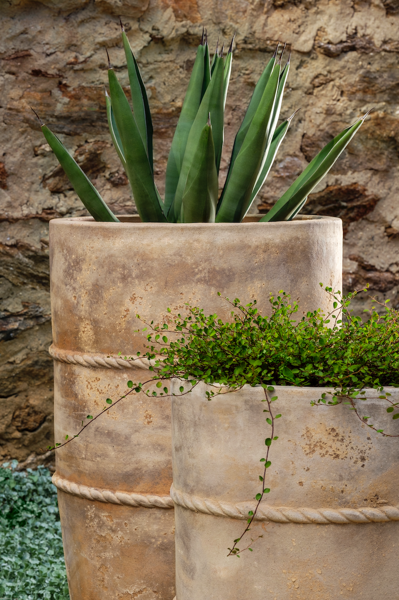 Santorini Tall Planter - Set of 3 by Campania International