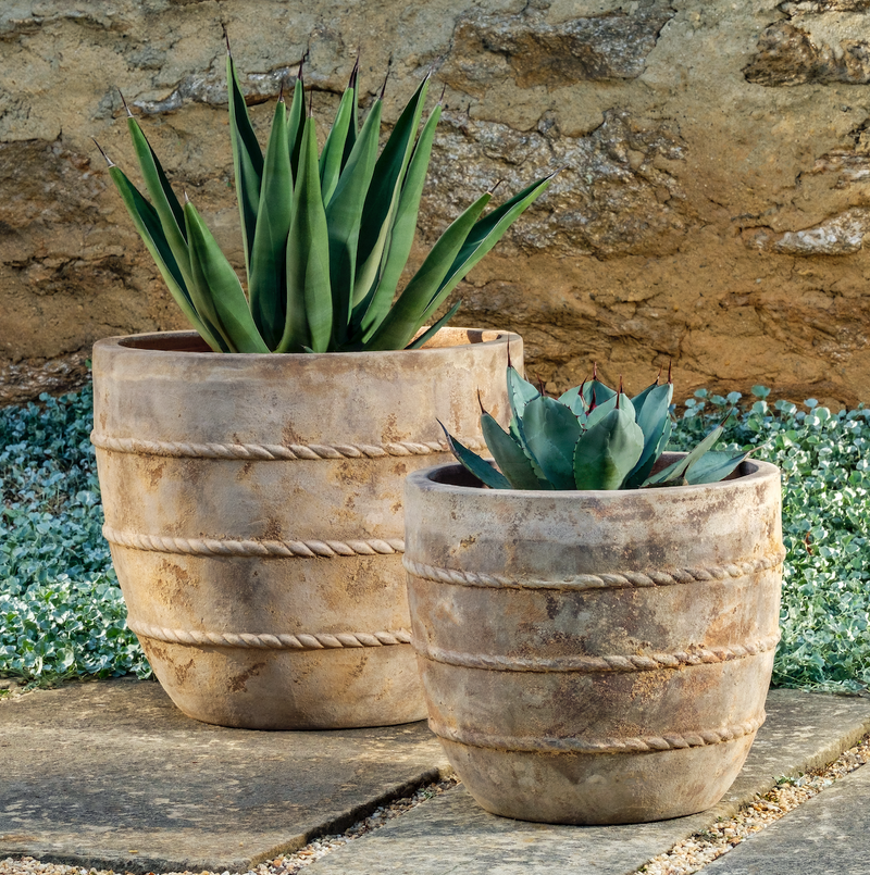 Santorini Planter - Set of 2 by Campania International
