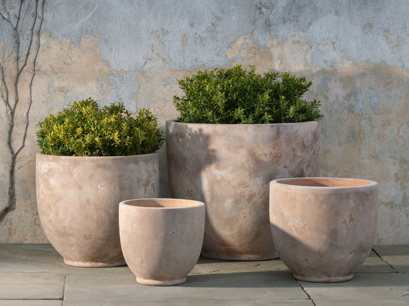 Causago Round Planter - Set of 4 by Campania International