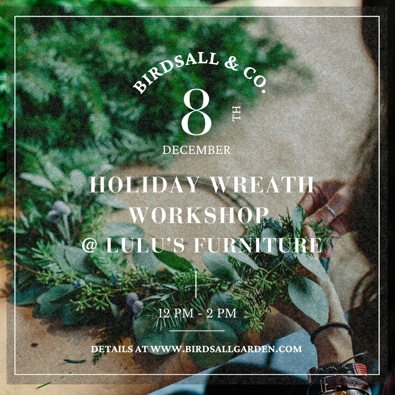 Holiday Wreath Workshop @ Lulu&