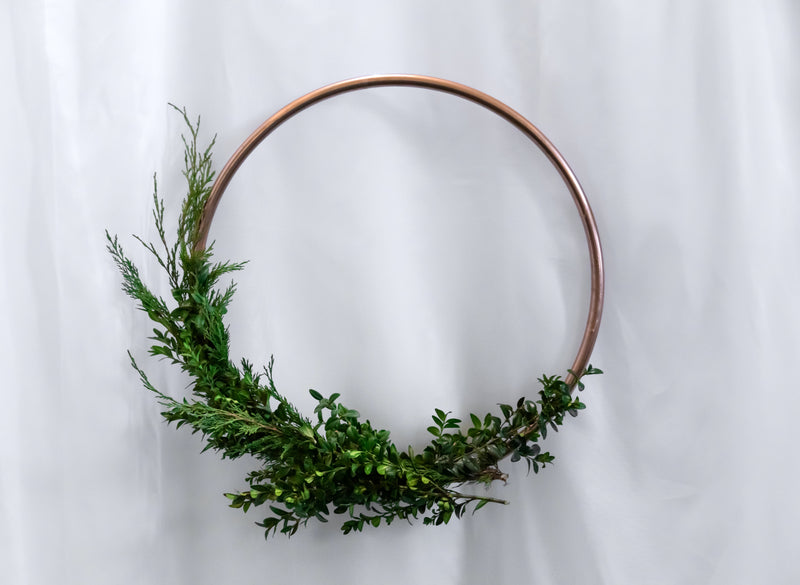 FREE WORKSHOP: Minimalist Holiday Wreath Workshop