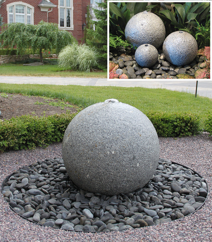GraniteSphereFountainKitABGS81