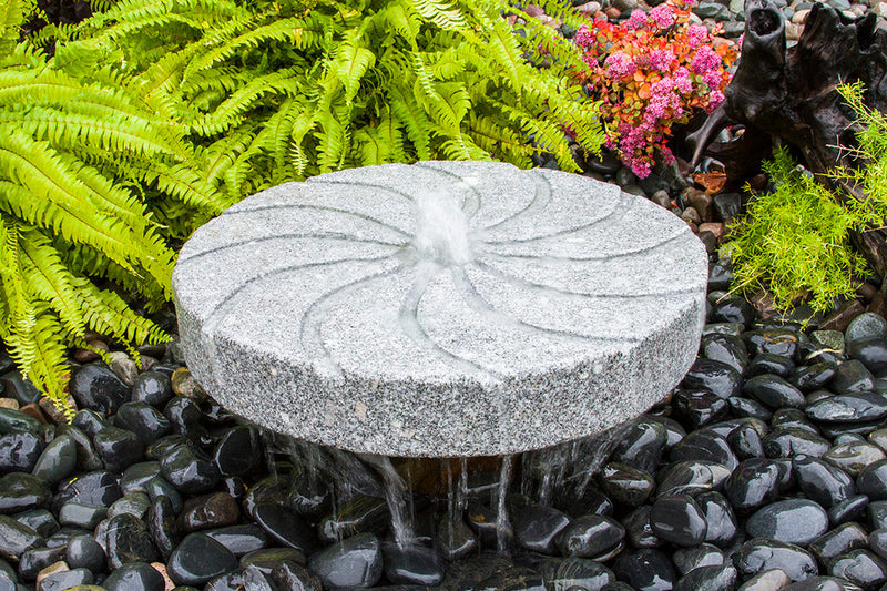 Swirl Millstone Fountain