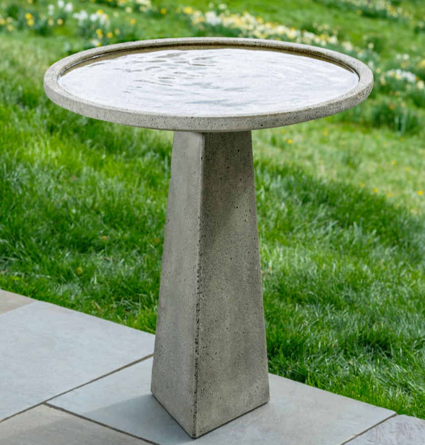 Aspire Medium Birdbath by Campania International – Birdsall & Co.