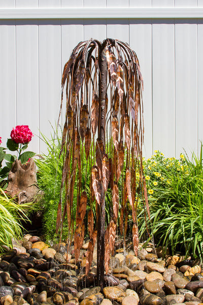 Weeping Willow Copper Fountain